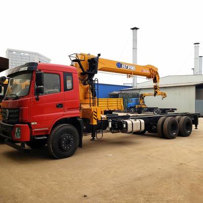 東風14噸單橋隨車吊 高效靈活的重載搬運解決方案